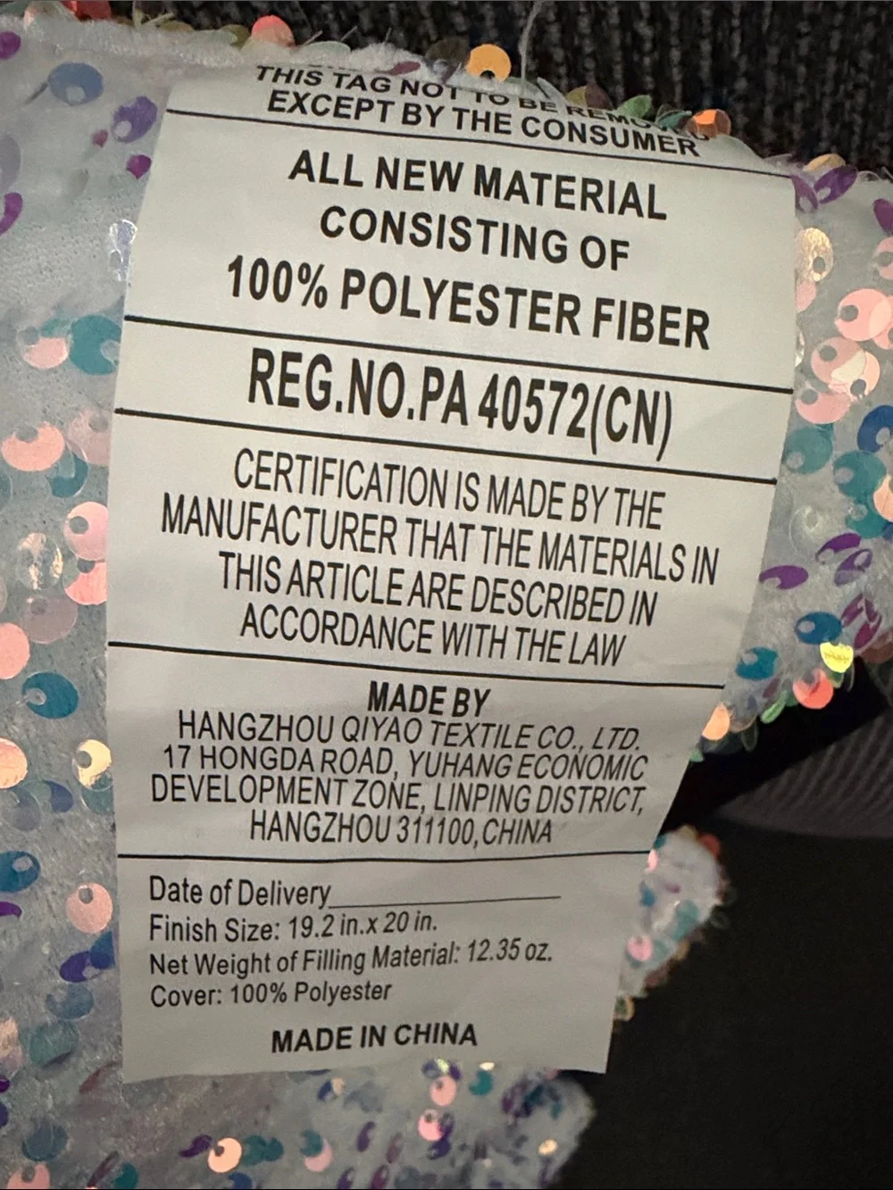 Rachel Zoe Iridescent iridescent Sequin Party Fabric